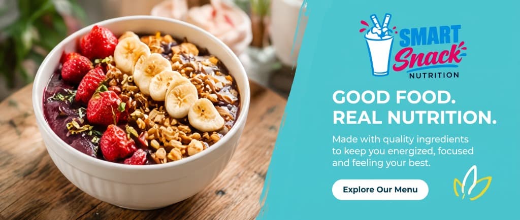 Good Food. Real Nutrition. Fresh Açaí Bowls & Healthy Shakes