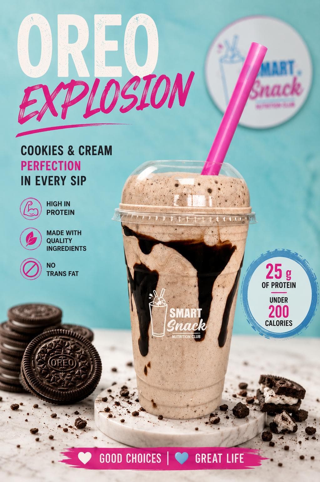 Cookies & Cream Explosion Shake