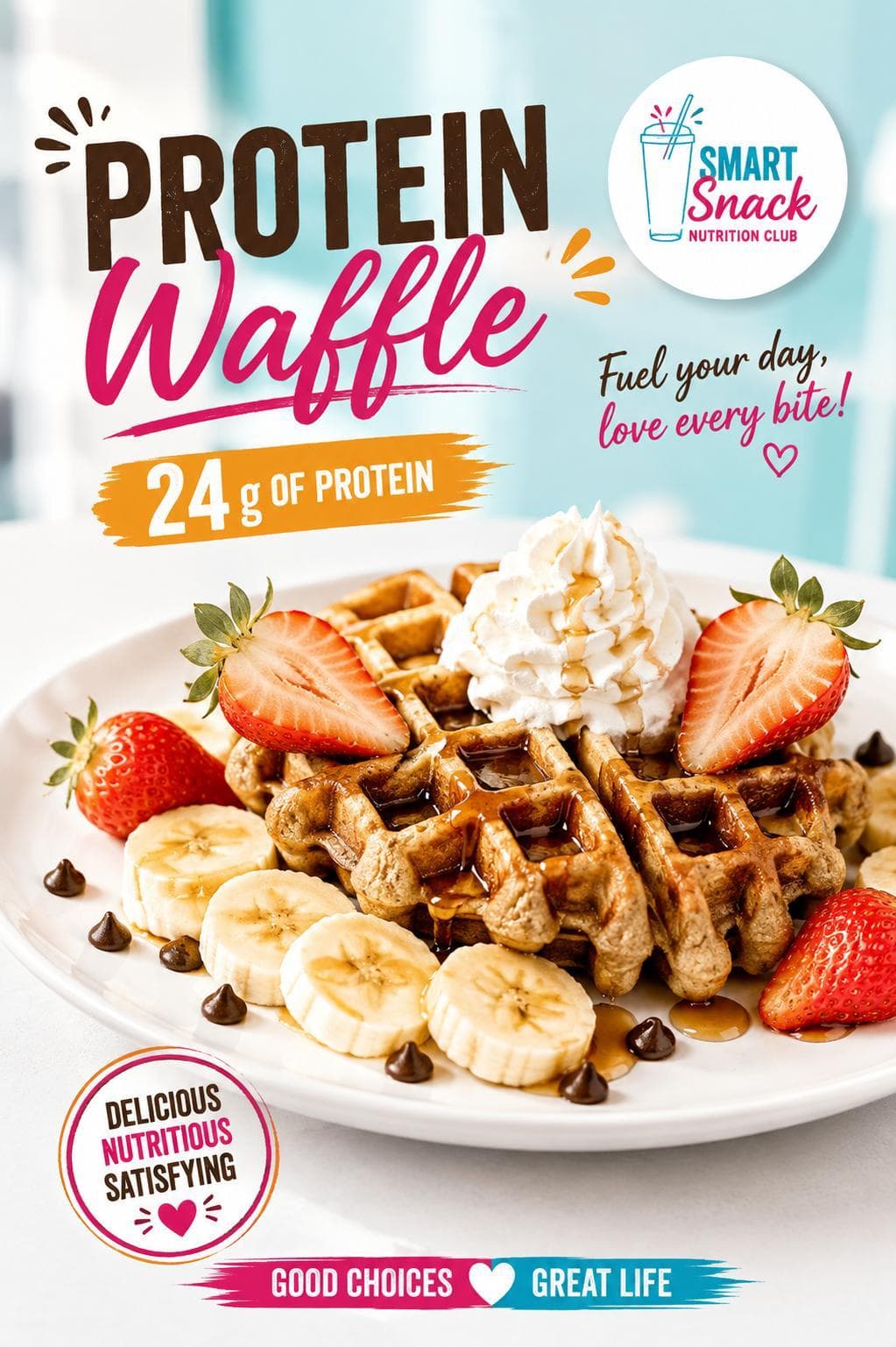 Belgian Protein Waffles